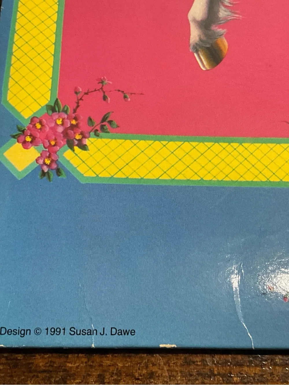 Vintage 1991 Mead Portfolio Fantasy Folder Unicorn Susan Dawe